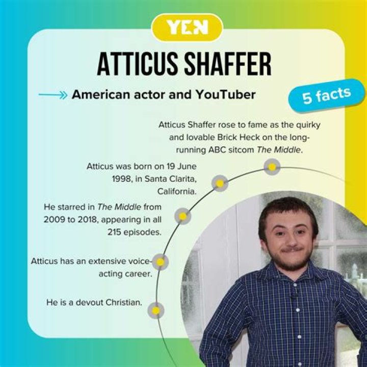 Atticus Shaffer: From "The Middle" to Today - His Inspiring Story